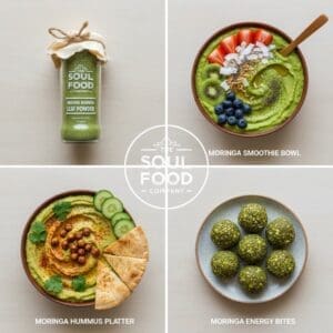 4 recipes with moringa powder
