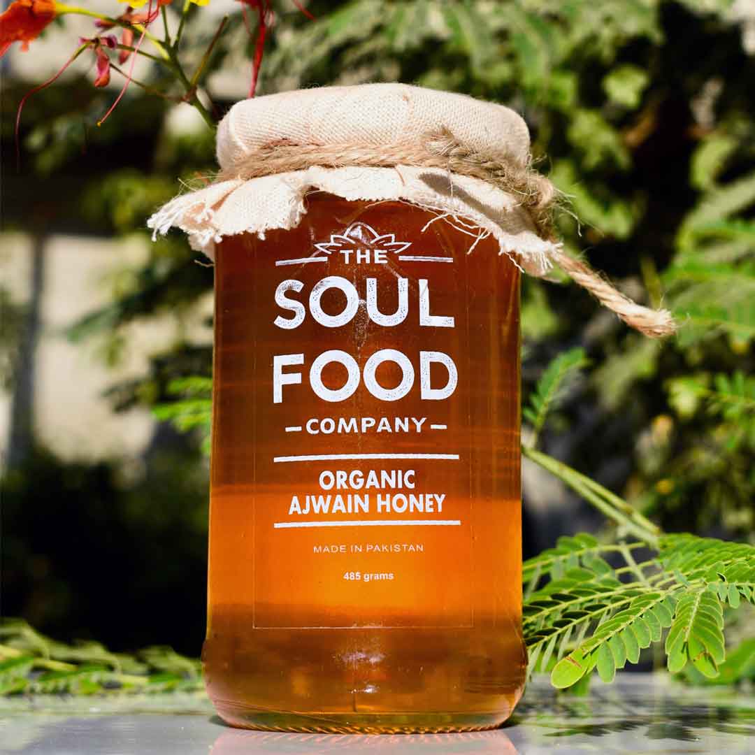 ajwain honey product shot
