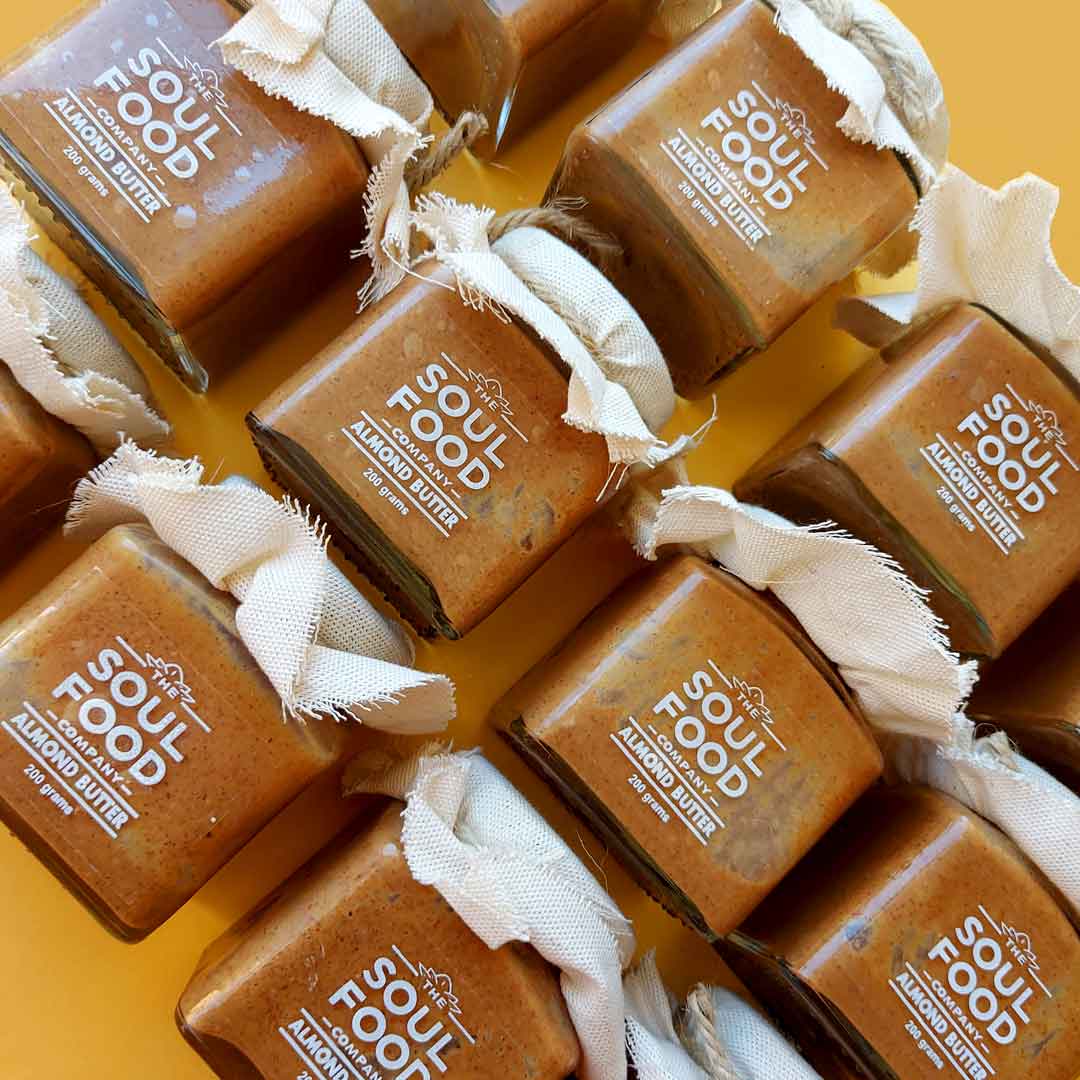 almond butter set faced down