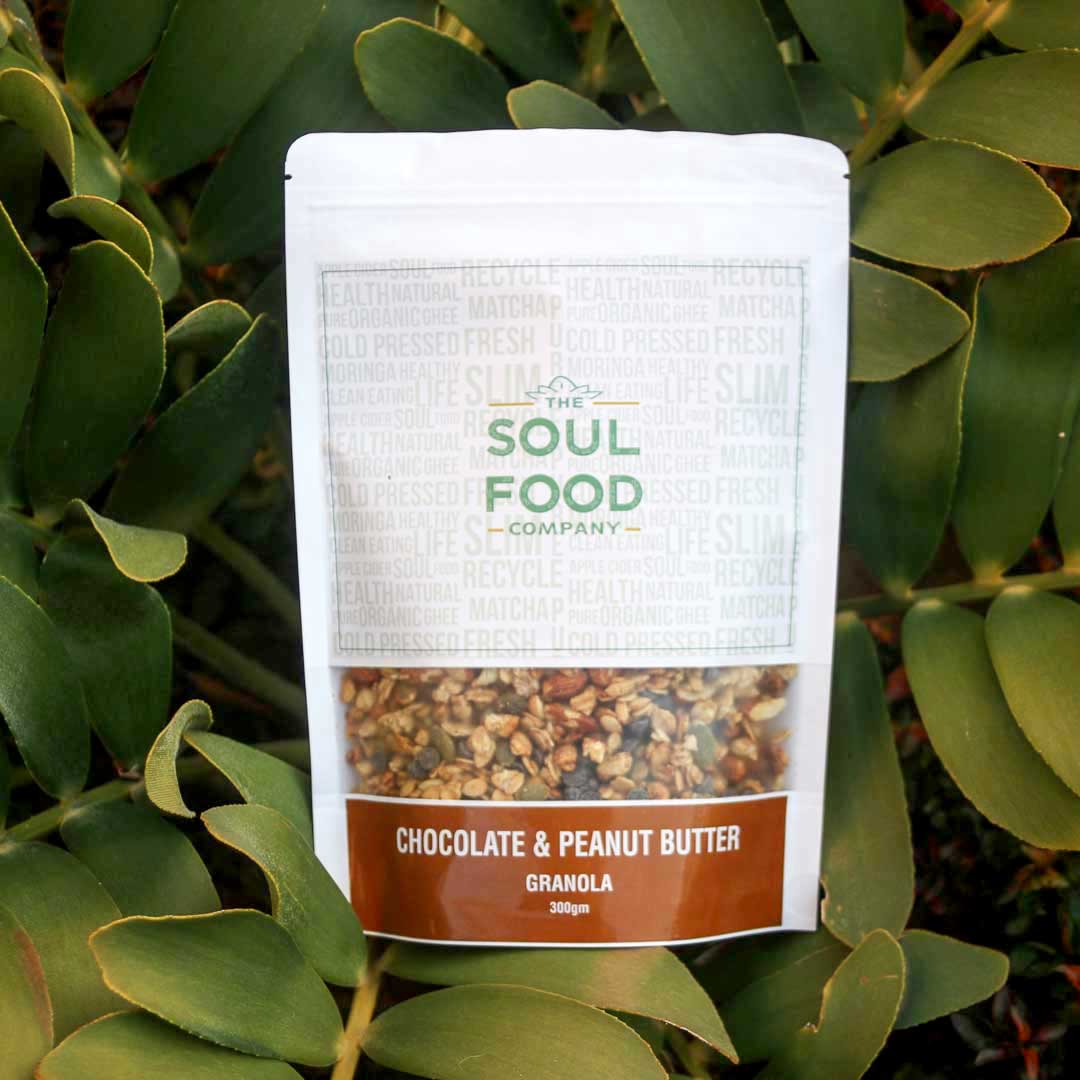 Chocolate & Peanut Butter Granola