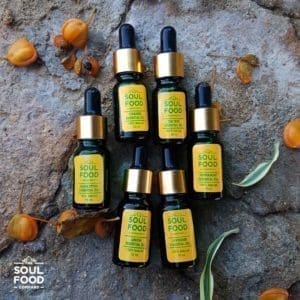 grouped essential oils