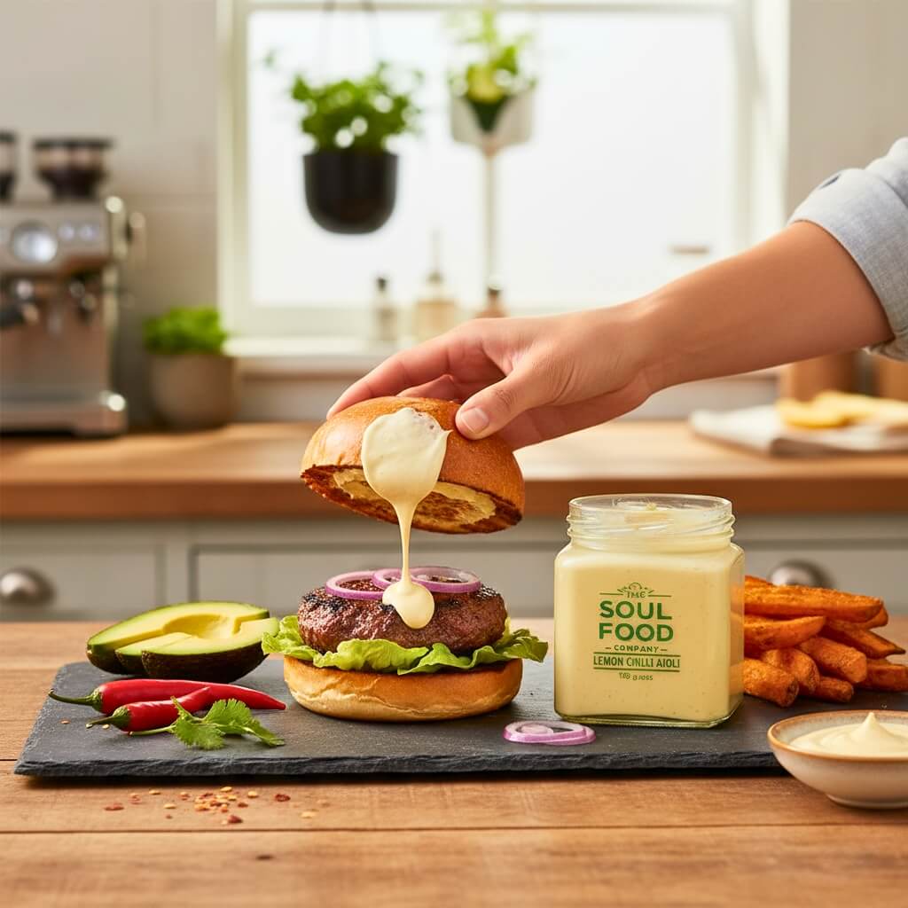 Lemon Chilli Aioli Burger dressing
