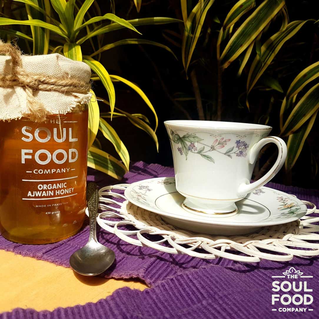 Ajwain Honey in tea