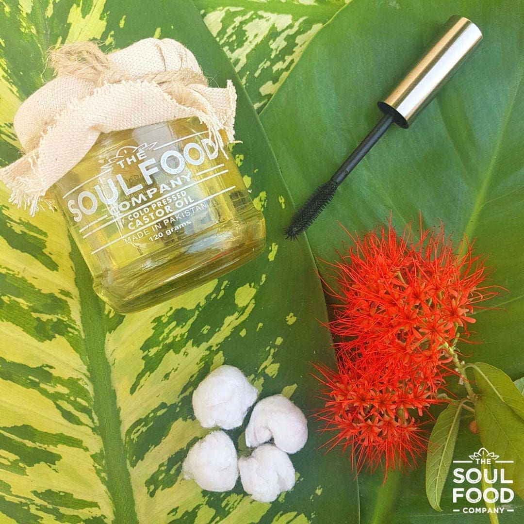 castor oil natural beauty shot