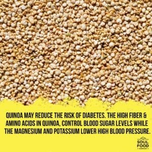 quinoa may be a good resource for diabetics