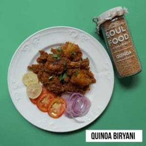 quinoa biryani recipe
