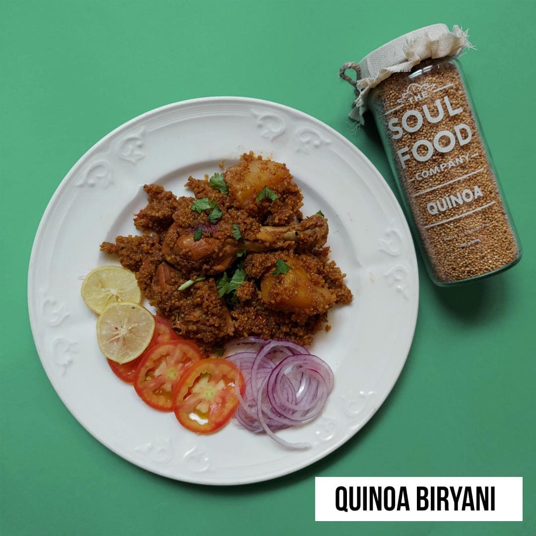 quinoa biryani recipe