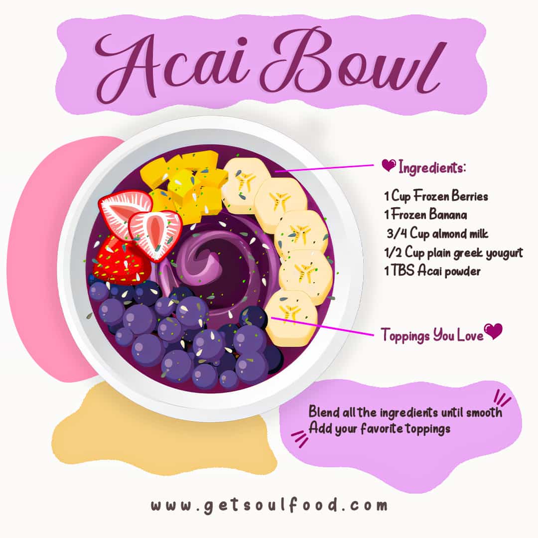 Acai Berry Powder Recipe By Soul Food