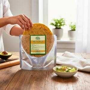 keto tortillas packet opening