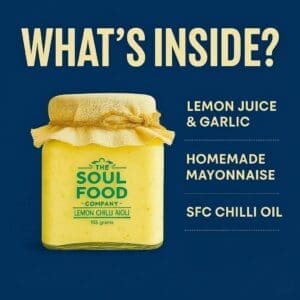 whats inside lemon chilli aioli